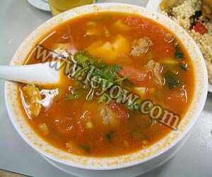 新疆风味汤饭,图一