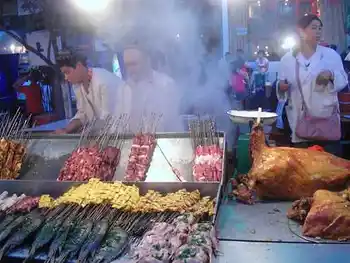 新疆烤羊肉串,图一