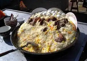 新疆风味手抓饭,图一