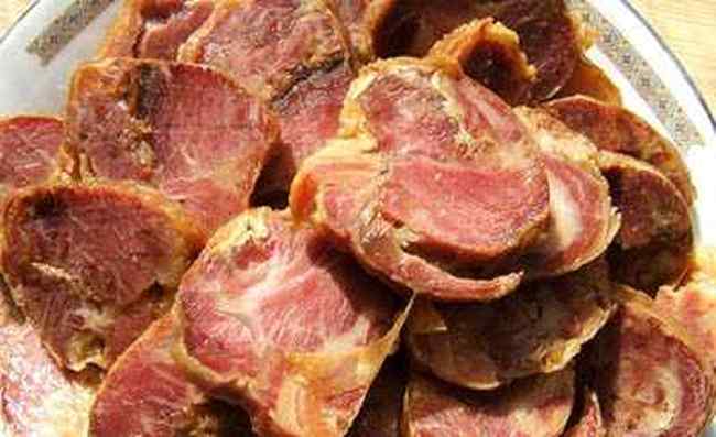新疆熏肉和马肠,图二