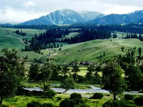 如痴如醉那拉提大草原