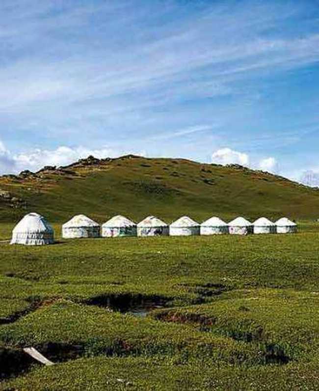 情迷美丽新疆看处处是风景恰似一幅画,图一