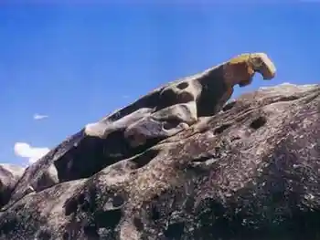 千奇百怪之哈密怪石山,图五