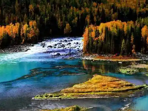 独自享受喀纳斯