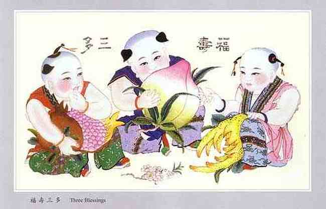 天津杨柳青年画,图一