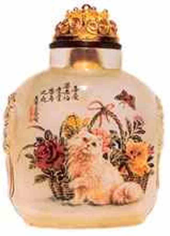 衡水 王习三内画鼻烟壶,图一