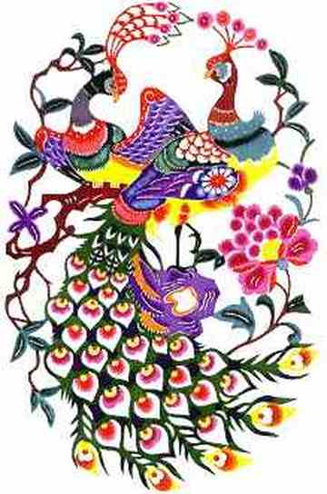 张家口特产 蔚县剪纸,图一