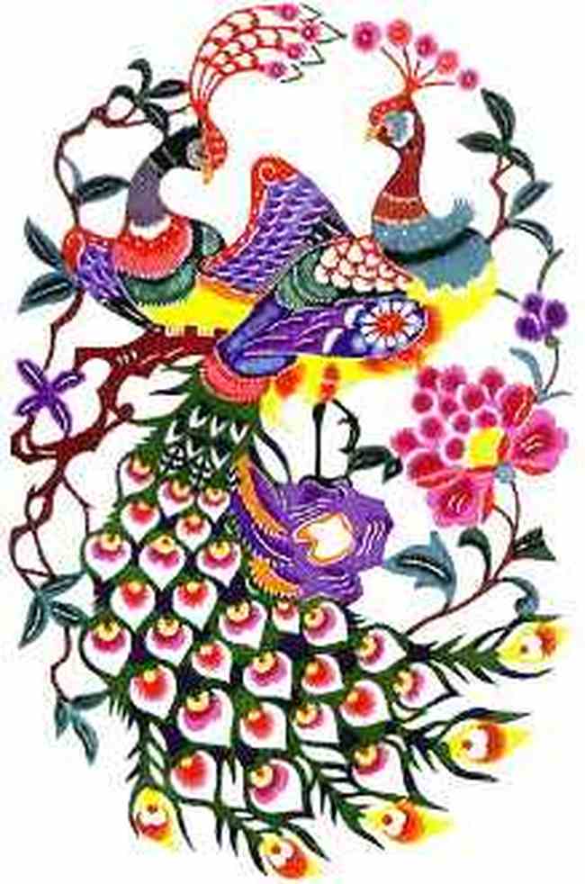 张家口特产 蔚县剪纸,图一