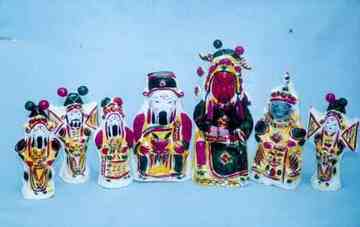 枣庄特产:小郭泥塑