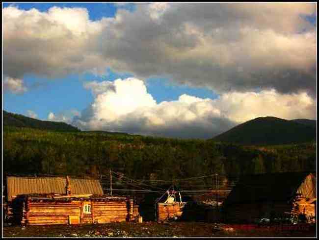 湖区家访屋风情魅力——喀纳斯湖(下),图八