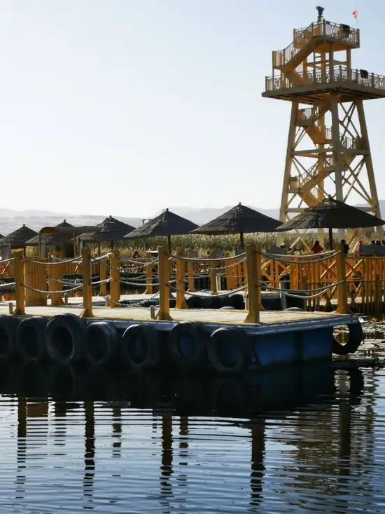 深秋看胡杨慢游库尔勒火车两日三天之莲花湖