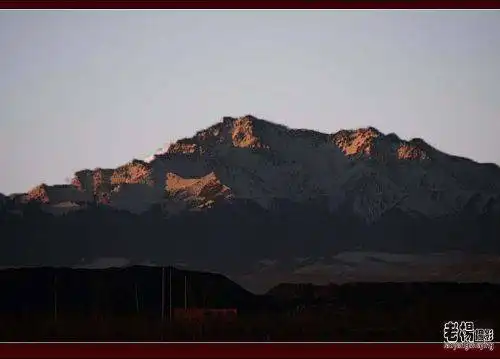 天山之沙从天上来