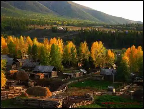 夜宿中哈边境小村——白哈巴