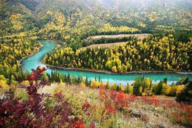 帶你進(jìn)入多彩的喀納斯,圖一