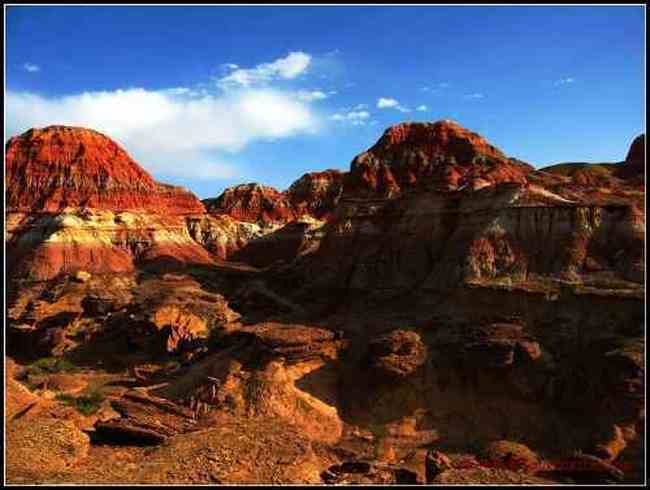 夜宿牧帐闻听狼嚎五彩城(下),图八