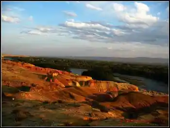 狂风劲刮斑斓河滩五彩滩,图四