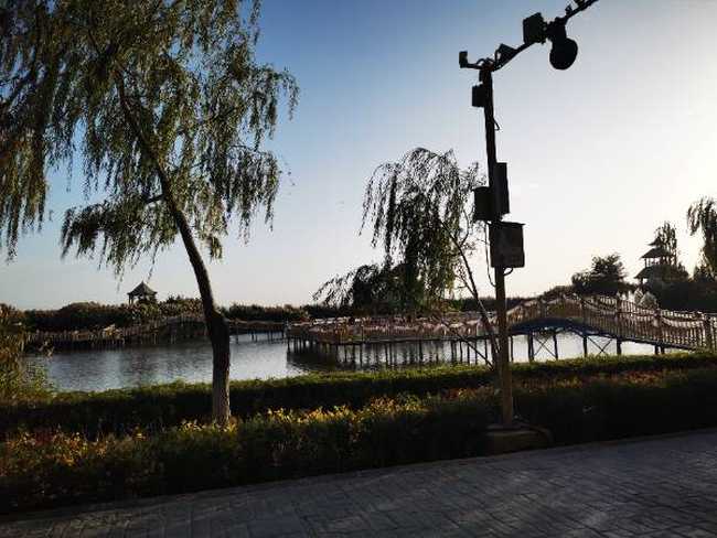 新疆博斯腾湖大河口景点