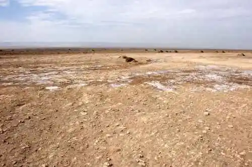 消失的中国最低地－艾丁湖