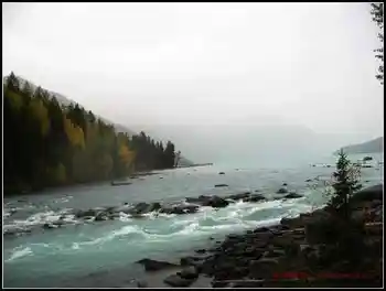 冒雨探访神秘怪异湖——喀纳斯湖（上）,图二