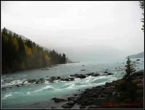 冒雨探访神秘怪异湖——喀纳斯湖（上）