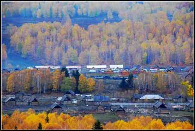 神的自留地--冷暖色的禾木,图十一