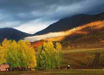 最想回忆的喀纳斯-红叶飘飞的日子,图十七