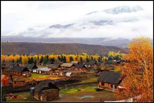神的自留地--冷暖色的禾木
