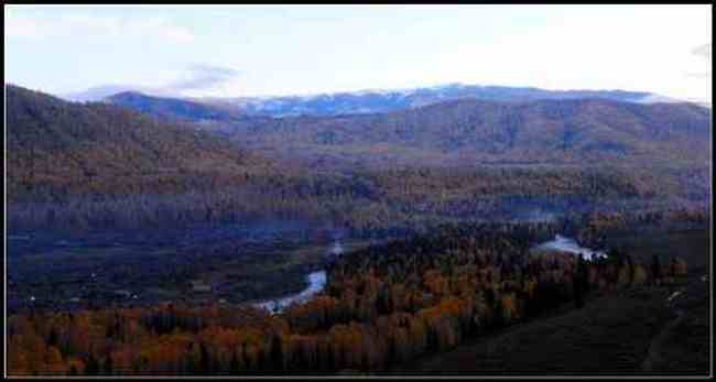 神的自留地--冷暖色的禾木,图九