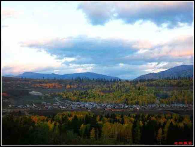 图瓦族人居住地像啥——禾木村（上）,图六