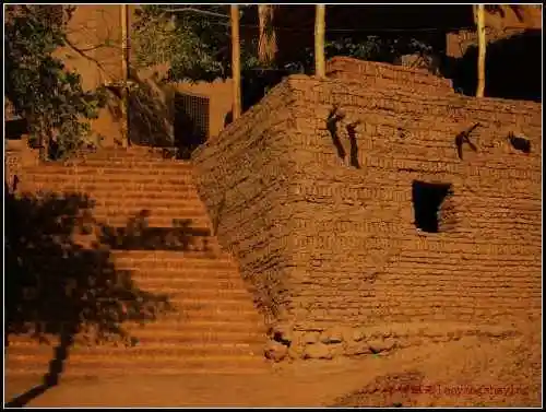 神秘的吐峪沟民俗活化石地