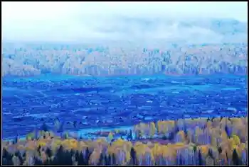 神的自留地--冷暖色的禾木,图十六