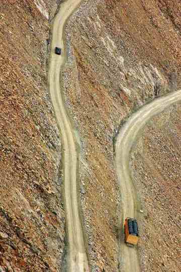 新疆的路路况,图一