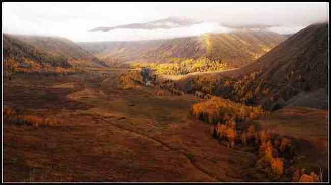 神的自留地--冷暖色的禾木,图十九