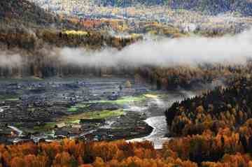 北疆仙境云雾禾木,图八