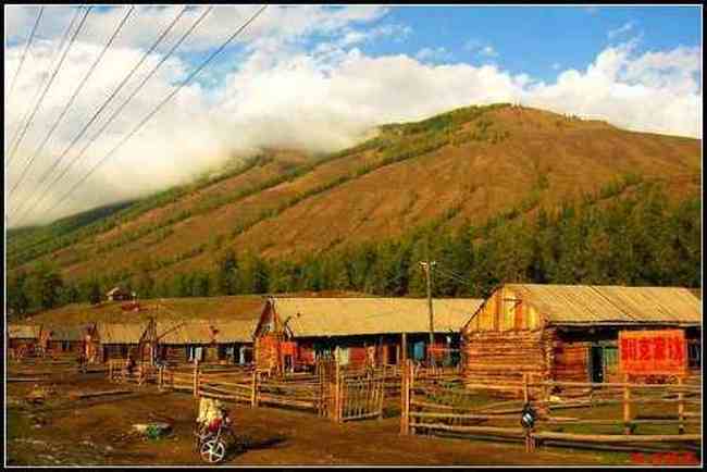 湖区家访屋风情魅力——喀纳斯湖(下),图一