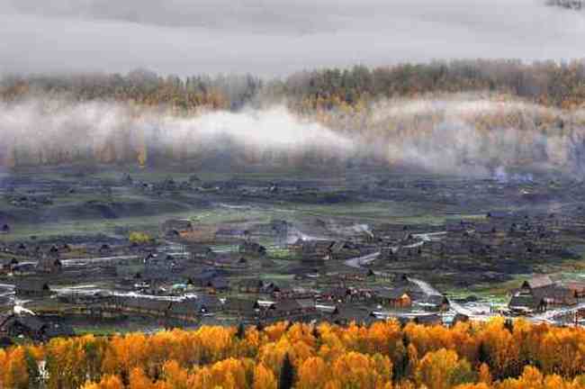 北疆仙境云雾禾木,图六