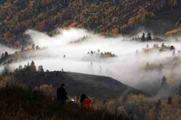 北疆仙境云雾禾木,图四