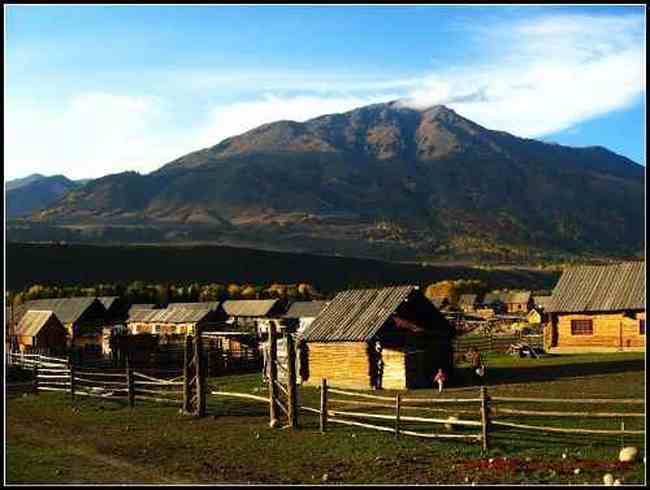 图瓦族人居住地像啥——禾木村（上）,图三