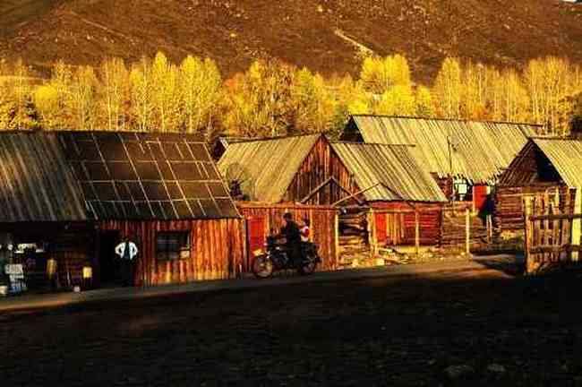 白哈巴西边的太阳落山岗,图十五
