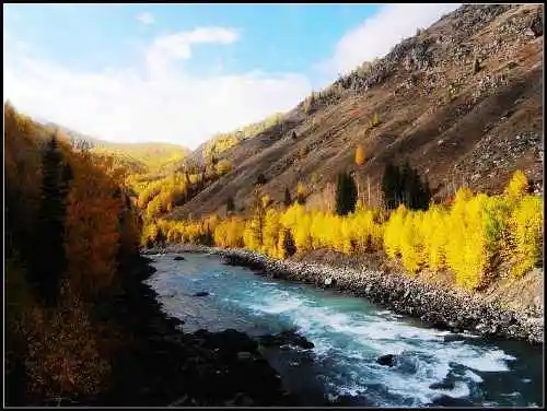 神的自留地--冷暖色的禾木