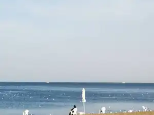 新疆博斯腾湖大河口景点