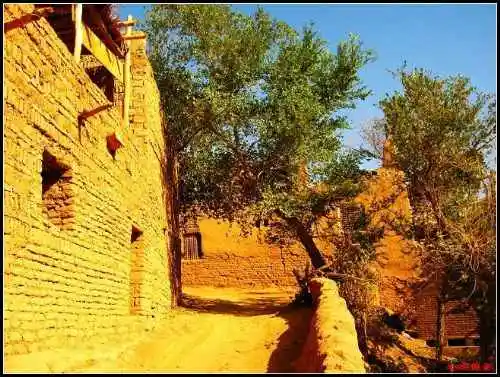 神秘的吐峪沟民俗活化石地