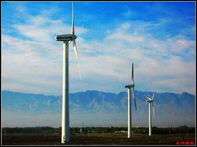 入地探井风景独好坎儿井与风车,图六