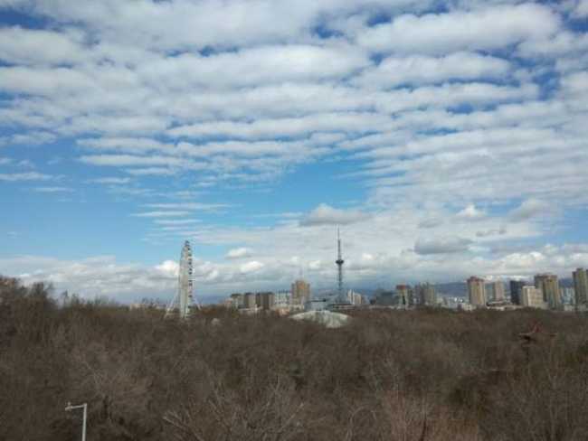 闲暇午游乌鲁木齐市红山公园