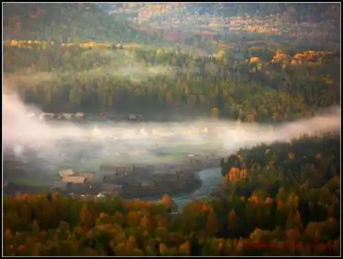 仙雾缥缈的图瓦人村——禾木村（下）