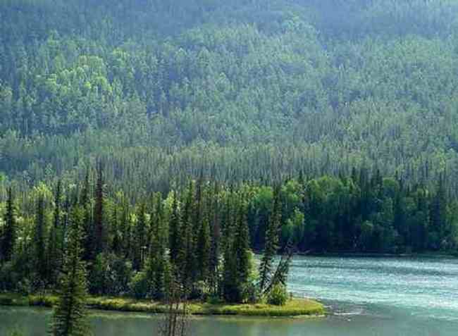 喀纳斯之神仙湾,图二