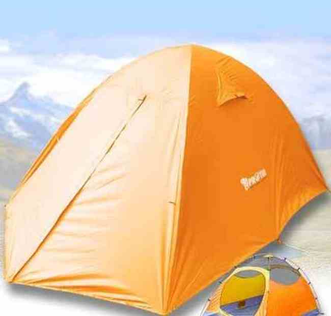 青藏高原双人双层双开门帐篷(铝杆)介绍