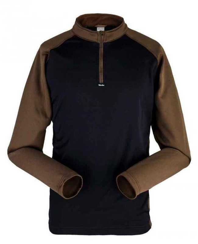 攀登者半胸拉链毛绒长T