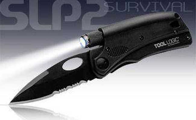 带LED灯的多功能野营匕首