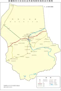 新疆且末县地图